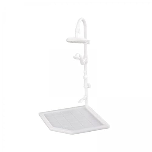 F Fityle 4X Miniatur Duschzubehör, Puppenhaus, Miniatur Spielzeug, Lernspielzeug, Puppenhaus Dusche für DIY, Miniatur Badezimmer, Party, Kind von F Fityle