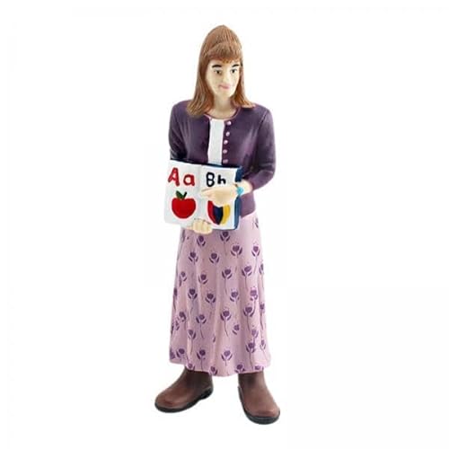 F Fityle 4X Miniaturfigur, Handbemalt, Bastellayout, Feengarten, Sammlerstücke, Landschaft, Landschaft, Kleine Menschen, Modell, Mini Menschen Figur von F Fityle