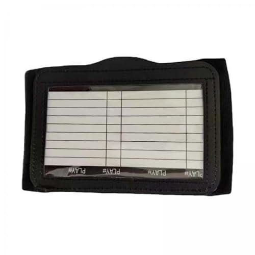 F Fityle 4X Playbook Armband, Bequem, mit Sichtfenster, Armband, Playbook Armband für, für Fußball, Spiele, Freizeit, Rugby F Fityle 4X Playbook Armband, Bequem, mit Sichtfenster, Armband, Playbook Armband für, für Fußball, Spiele, Freizeit, Rugby von F Fityle