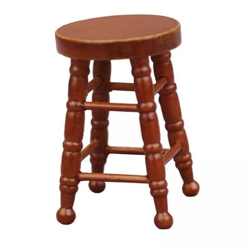 F Fityle 4X Puppenhaus Miniatur Stuhl Holz Hocker Stuhl 1/12 Pub Foto Requisiten Layout Requisiten DIY Szene Modell Puppenhaus Möbel Dekoration F Fityle 4X Puppenhaus Miniatur Stuhl Holz Hocker Stuhl 1/12 Pub Foto Requisiten Layout Requisiten DIY Szene Modell Puppenhaus Möbel Dekoration von F Fityle