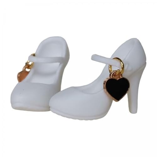 F Fityle 4X Schuhe mit Hohen Absätzen, Puppenfigurenschuhe, Miniaturschuhe, Puppen 1/6 Modeschuhe, von F Fityle