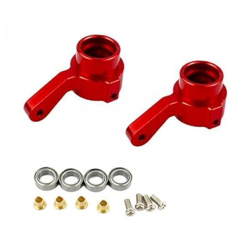 F Fityle 4X Vorderachse Hub Carrier für WPL Alle 1/16 Gradeinteilung RC Crawler Auto Upgrade Rot von F Fityle