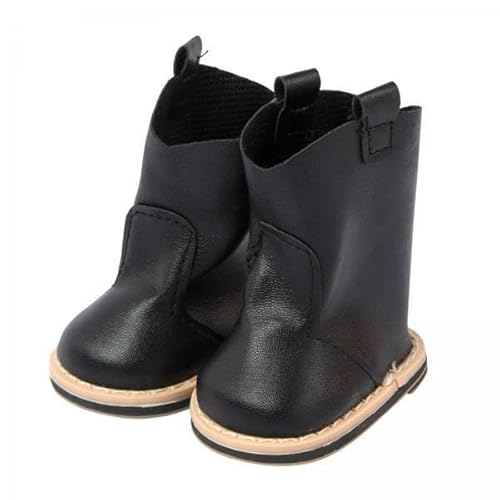 F Fityle 4x18 Zoll Puppe Stiefel Outfit Kleid Schuhe Puppe Schuhe Stiefel für Neue Jahr Schwarz von F Fityle