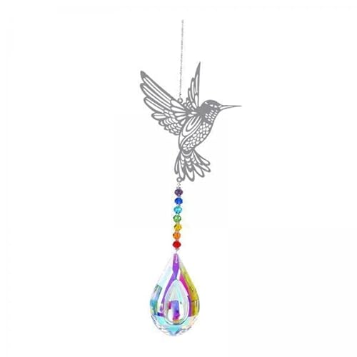 F Fityle 5 X Regenbogen Fenster Kronleuchter, Fenster, Regenbogen Anhänger für Garten Und Heimdekoration F Fityle 5 X Regenbogen Fenster Kronleuchter, Fenster, Regenbogen Anhänger für Garten Und Heimdekoration von F Fityle