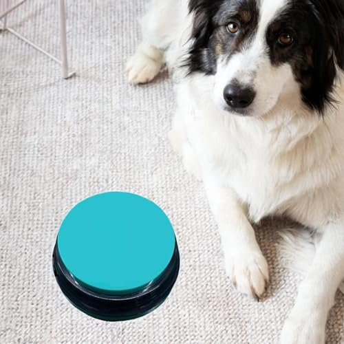 F Fityle 5X Aufnehmbarer Sprechknopf, Tonknopf, 8,8 X 4,2 cm, Spielzeug, Lustige Gags, Geschenke, Einfach zu Verwendender Hundeknopf Zur Kommunikation, F Fityle 5X Aufnehmbarer Sprechknopf, Tonknopf, 8,8 X 4,2 cm, Spielzeug, Lustige Gags, Geschenke, Einfach zu Verwendender Hundeknopf Zur Kommunikation, von F Fityle