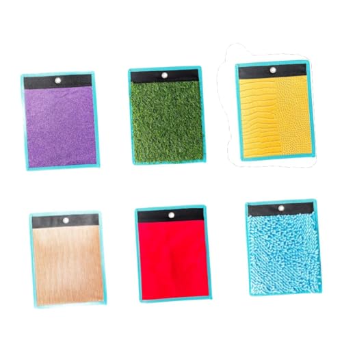 F Fityle 6 Stück Taktile Spielmatten, Sensorische Flächen für Jungen und Mädchen F Fityle 6 Stück Taktile Spielmatten, Sensorische Flächen für Jungen und Mädchen von F Fityle