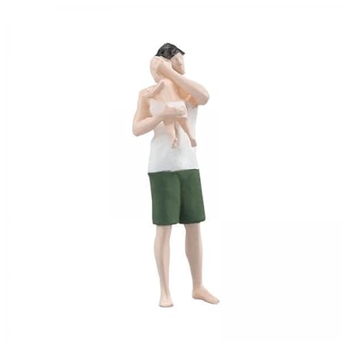 F Fityle 6X 1:64 Modell Menschen Figuren Charakterpuppe Papa Und Hält Sein Baby Realistische Miniatur für Layout Miniaturszene Feengarten F Fityle 6X 1:64 Modell Menschen Figuren Charakterpuppe Papa Und Hält Sein Baby Realistische Miniatur für Layout Miniaturszene Feengarten von F Fityle