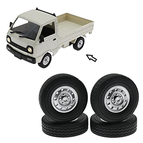 F Fityle 6X 4 Gummireifen Set für D12 Mini 1/16 Pickup Truck Heimwerkerwerkzeuge F Fityle 6X 4 Gummireifen Set für D12 Mini 1/16 Pickup Truck Heimwerkerwerkzeuge von F Fityle