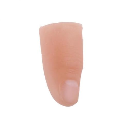 F Fityle 6xMagic Daumen TIPP Trick Gummi Close Up Verschwinden Erscheinen Finger Trick Requisiten, Teint, 3 STK F Fityle 6xMagic Daumen TIPP Trick Gummi Close Up Verschwinden Erscheinen Finger Trick Requisiten, Teint, 3 STK von F Fityle