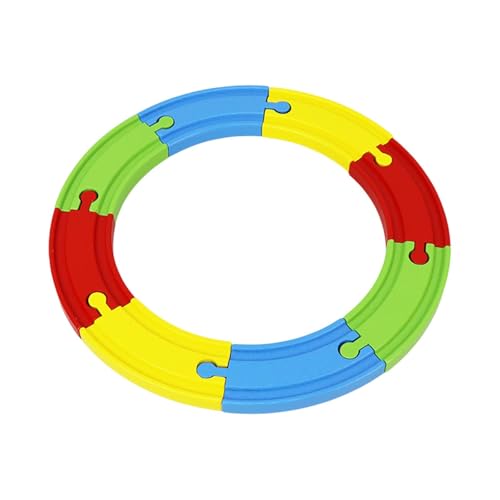 F Fityle 8-teiliges hölzernes Eisenbahngleis, Gleiserweiterung, frühes Lernspielzeug, DIY-Holzeisenbahnzubehör, Bauspielzeug, 25.6 cm F Fityle 8-teiliges hölzernes Eisenbahngleis, Gleiserweiterung, frühes Lernspielzeug, DIY-Holzeisenbahnzubehör, Bauspielzeug, 25.6 cm von F Fityle