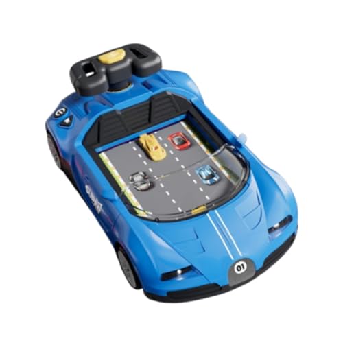 F Fityle Abenteuer-Rennwagen-Spiel, Jungen-Autosimulationsspielzeug mit Musik und Licht, Rennwagen-Spielzeug für Kleinkinder, Kinder, Geburtstagsgeschenke, Blau F Fityle Abenteuer-Rennwagen-Spiel, Jungen-Autosimulationsspielzeug mit Musik und Licht, Rennwagen-Spielzeug für Kleinkinder, Kinder, Geburtstagsgeschenke, Blau von F Fityle