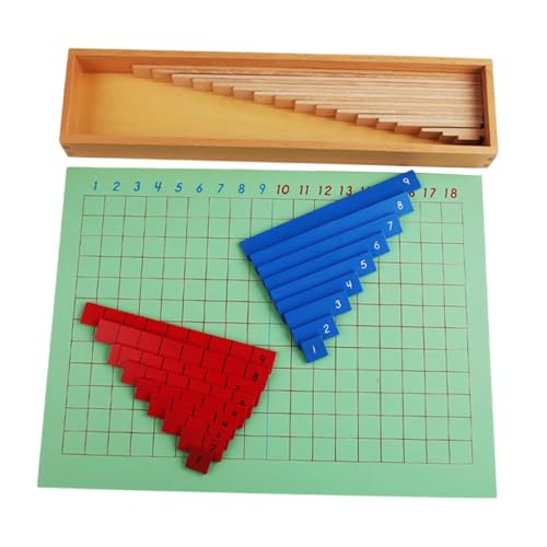 F Fityle Addition Subtraktion Multiplikation Division Board Geschenke Math Manipulatives Mathe Spielzeug Material für Jungen Mädchen Kinder Kinder, Subtraktionstafel von F Fityle
