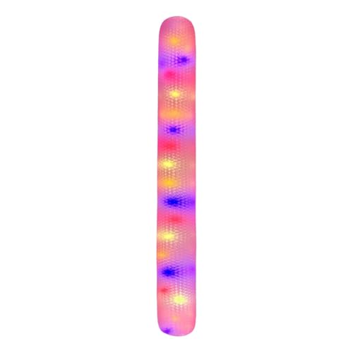F Fityle Aufblasbare Schwimmnudel aus weichem PVC, Dekoration, 165 x 17 cm, aufblasbarer Poolstab für Strand, Sommerurlaub, Rosa von F Fityle
