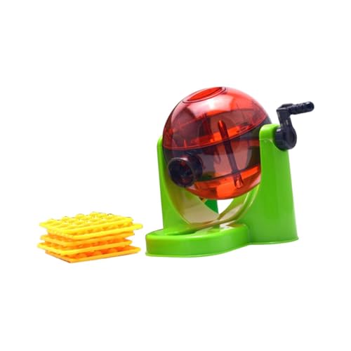 F Fityle Bingo Game Set Lotto Game Lottery Machine Lucky Number Picking Machine für Wohnzimmer, Gelbe Farbbälle F Fityle Bingo Game Set Lotto Game Lottery Machine Lucky Number Picking Machine für Wohnzimmer, Gelbe Farbbälle von F Fityle