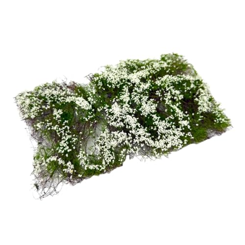 F Fityle Blumencluster, statisches Grasbüschel, buschig, Miniatur, künstlich, Blumenvegetationsgruppe, Tieflandsträucherbüschel für Miniaturbasen, Weiß F Fityle Blumencluster, statisches Grasbüschel, buschig, Miniatur, künstlich, Blumenvegetationsgruppe, Tieflandsträucherbüschel für Miniaturbasen, Weiß von F Fityle