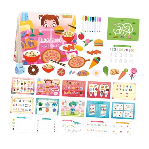 F Fityle Buch für Kinder vor Schulkinder Lernspielzeug Interaktives Bildungsaktivität Bildungsaktivität Spielzeug für Straße, Lebensthema F Fityle Buch für Kinder vor Schulkinder Lernspielzeug Interaktives Bildungsaktivität Bildungsaktivität Spielzeug für Straße, Lebensthema von F Fityle