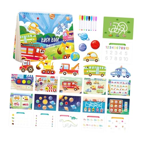 F Fityle Buch für Kinder vor Schulkinder Lernspielzeug Interaktives Bildungsaktivität Bildungsaktivität Spielzeug für Straße, Verkehrsthema F Fityle Buch für Kinder vor Schulkinder Lernspielzeug Interaktives Bildungsaktivität Bildungsaktivität Spielzeug für Straße, Verkehrsthema von F Fityle