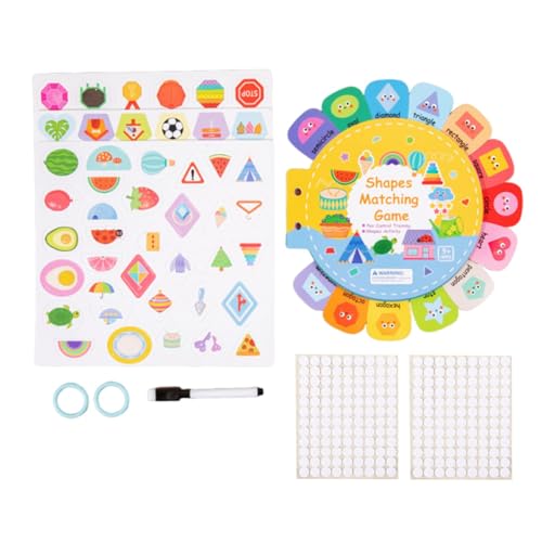 F Fityle Busy Sticker Book Aufklärung Hand-Auge-Koordination Basteln Frühpädagogische Lernaktivitäten für Jungen Mädchen Kinder Kleinkinder, Form Kognitiv F Fityle Busy Sticker Book Aufklärung Hand-Auge-Koordination Basteln Frühpädagogische Lernaktivitäten für Jungen Mädchen Kinder Kleinkinder, Form Kognitiv von F Fityle