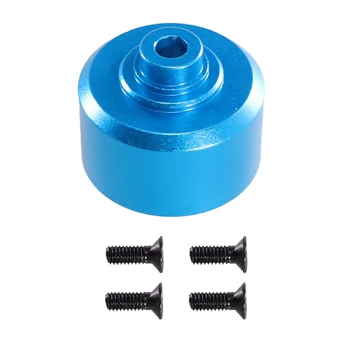 F Fityle Center Differential Gehäuse Diff Träger Aluminium Legierung Armaturen RC Modell Auto Zubehör Diff Fall Getriebe RC Differential Box, Blau von F Fityle