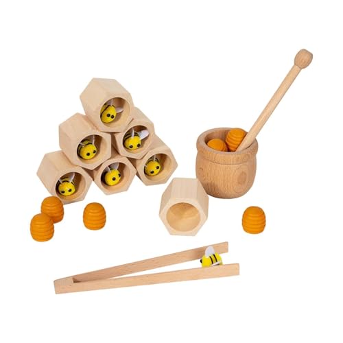 F Fityle Clip Bee to Matching Game Bienenstock-Sortierspielzeug, Lernspielzeug zum Geburtstag, sensorisches Spielzeug aus für und Kleinkinder F Fityle Clip Bee to Matching Game Bienenstock-Sortierspielzeug, Lernspielzeug zum Geburtstag, sensorisches Spielzeug aus für und Kleinkinder von F Fityle