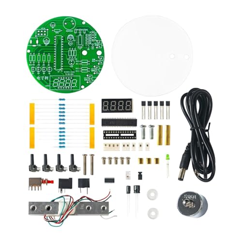 F Fityle Elektronische Waage DIY Kit DIY Teile 51 Mikrocontroller Lötprojekt 1kg Wiegekapazität, Set B F Fityle Elektronische Waage DIY Kit DIY Teile 51 Mikrocontroller Lötprojekt 1kg Wiegekapazität, Set B von F Fityle