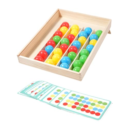 F Fityle Farbsortierspielzeug, Feinmotorik, pädagogisches Hand-Augen-Koordinationsgeschenk, tragbares sensorisches Spielzeug, Lernspielzeug für von F Fityle