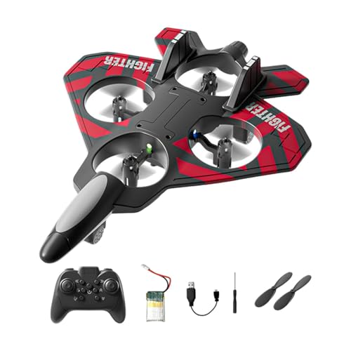 F Fityle Fernbedienung Flugzeug Starrflügelflugzeug Kampfflugzeug Modell Hubschrauber Leichte Roll Outdoor Fliegen Spielzeug Hobby Segelflugzeug, Rot mit 1 Batterie F Fityle Fernbedienung Flugzeug Starrflügelflugzeug Kampfflugzeug Modell Hubschrauber Leichte Roll Outdoor Fliegen Spielzeug Hobby Segelflugzeug, Rot mit 1 Batterie von F Fityle