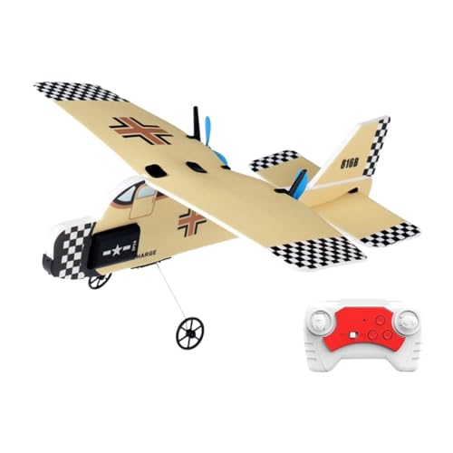 F Fityle Ferngesteuertes Flugzeug, RC-Flugzeug, Outdoor-Sport-Flugspielzeug, tragbar, Segelflugzeug mit 2 Kanälen für 8-12-jährige Erwachsene und Jungen, Beige F Fityle Ferngesteuertes Flugzeug, RC-Flugzeug, Outdoor-Sport-Flugspielzeug, tragbar, Segelflugzeug mit 2 Kanälen für 8-12-jährige Erwachsene und Jungen, Beige von F Fityle