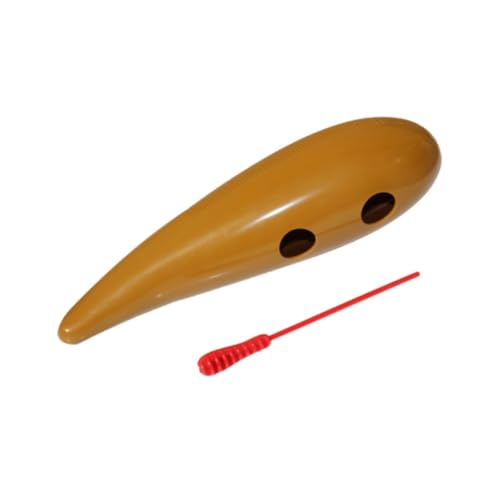 F Fityle Fischgeformte Guiro Musical Training Tool Musical Toy Pädagogikspielzeug für frühe Bildung von F Fityle