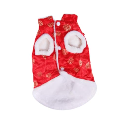 F Fityle Haustier Kältejacke Mantel Hund Tang Kostüm Haustier Kleidung Weste Winter Haustier Kleidung Weste für Cosplay Frühlingsfest Chinesisches Neujahr F Fityle Haustier Kältejacke Mantel Hund Tang Kostüm Haustier Kleidung Weste Winter Haustier Kleidung Weste für Cosplay Frühlingsfest Chinesisches Neujahr von F Fityle