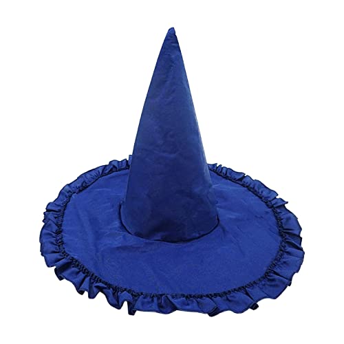 F Fityle Hexenhut-Band-Zauberin-Hut für -Maskerade-Cosplay-Verkleiden, Blau von F Fityle