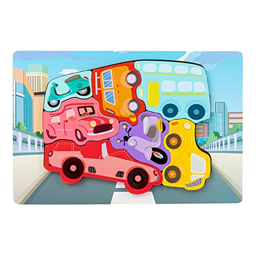 F Fityle Holzpuzzle Puzzle Cartoon Geburtstagsgeschenke Pädagogisches Vorschulspielzeug Denksportaufgaben Spielzeug Spielzeug Kleinkinder, Transport von F Fityle