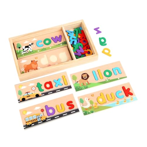 F Fityle Holzzauber Learning Toys Early Development Building Building Blocks Interactive für 2 3 4 5 -Jährige für den Kindergarten F Fityle Holzzauber Learning Toys Early Development Building Building Blocks Interactive für 2 3 4 5 -Jährige für den Kindergarten von F Fityle
