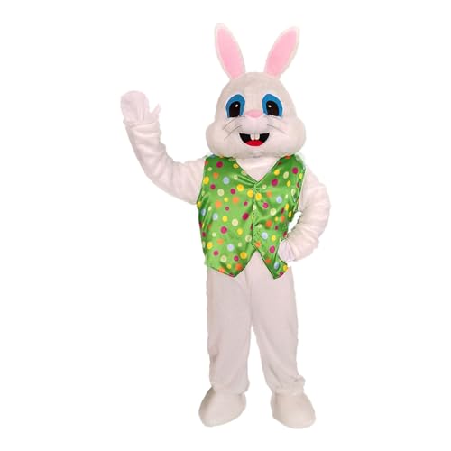 F Fityle Kaninchen-Kostüm, Cosplay-Kostüm für Erwachsene, Overall, Ganzkörper-Kleidung, Kostüm, Bekleidung für Party, Bühnenauftritt, Rollenspiel von F Fityle