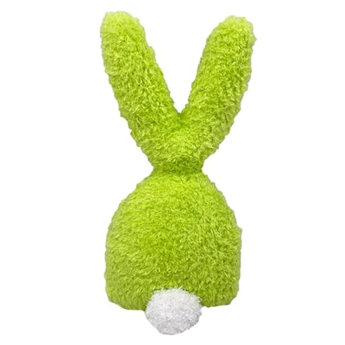 F Fityle Kaninchen Stofftier Osterhase Plüschtier Osterdekorationen Kissen Plüschpuppe für Wohnzimmer Mädchen Jungen Stühle Schlafzimmer, Grün von F Fityle