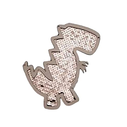 F Fityle Kinder Busy Board DIY Zubehör Tragbare Entwicklung Früherziehung Lernfähigkeit Spielzeug Motorik Activity Board für Reisekinder, Dinosaur von F Fityle