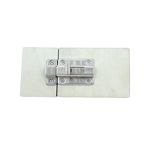 F Fityle Kinder Busy Board DIY Zubehör Tragbare Entwicklung Früherziehung Lernfähigkeit Spielzeug Motorik Activity Board für Reisekinder, Türriegel von F Fityle