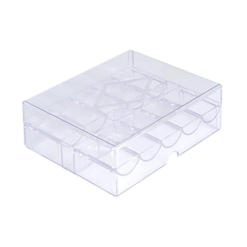 F Fityle Klarer Chip-Koffer aus Acryl, transparenter Aufbewahrungskoffer, tragbar, leicht, Display-Chip-Halter, Chip-Träger für Party-Spiele F Fityle Klarer Chip-Koffer aus Acryl, transparenter Aufbewahrungskoffer, tragbar, leicht, Display-Chip-Halter, Chip-Träger für Party-Spiele von F Fityle