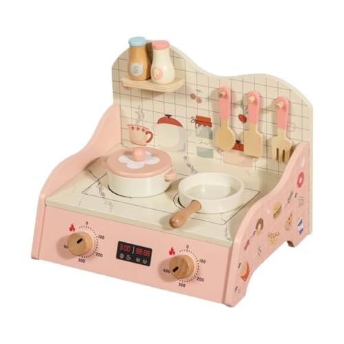 F Fityle Küchen-Spielset-Spielzeug, Rollenspiel-Kochset, Rollenspiel auf dem Herd mit Kochzubehör für Spiele, Puppenhaus-Partygeschenke F Fityle Küchen-Spielset-Spielzeug, Rollenspiel-Kochset, Rollenspiel auf dem Herd mit Kochzubehör für Spiele, Puppenhaus-Partygeschenke von F Fityle