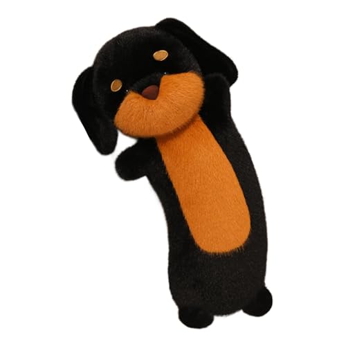 F Fityle Kuscheltier Spielzeug Weiche Dekoration Einweihungsgeschenk Multifunktionales Ornament Süßes Wurfkissen, Schwarz F Fityle Kuscheltier Spielzeug Weiche Dekoration Einweihungsgeschenk Multifunktionales Ornament Süßes Wurfkissen, Schwarz von F Fityle