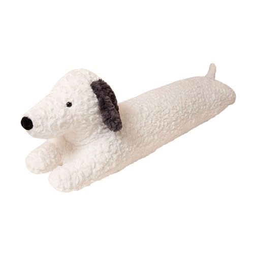 F Fityle Langes Plüschtier in Dackelform, Dekokissen, süßes, realistisches Kuscheltier, Plüschpuppe, Stofftierkissen für Zuhause, 120 cm F Fityle Langes Plüschtier in Dackelform, Dekokissen, süßes, realistisches Kuscheltier, Plüschpuppe, Stofftierkissen für Zuhause, 120 cm von F Fityle