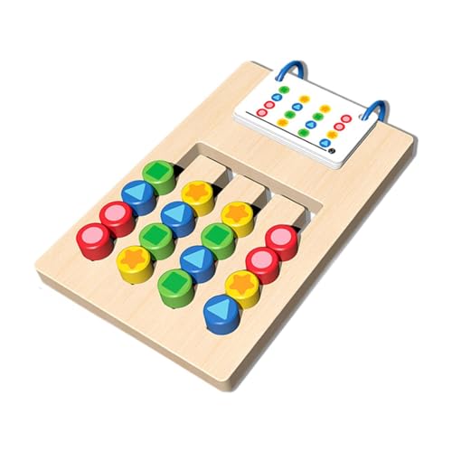 F Fityle Lernspielzeug Slide Puzzle Holzspielzeug 2 -Seiten -Schieber - -Vorschulpädagogik - -Rätsel für Kinder Geburtstagsgeschenke F Fityle Lernspielzeug Slide Puzzle Holzspielzeug 2 -Seiten -Schieber - -Vorschulpädagogik - -Rätsel für Kinder Geburtstagsgeschenke von F Fityle