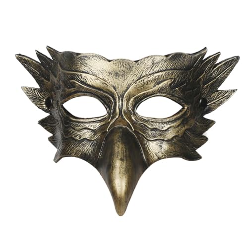 F Fityle Maskerade-Maske, Maske, Gesichtsbedeckung, verstellbar, Cosplay-Kostüm, Bühnenstütze, Aureat von F Fityle