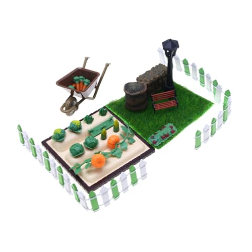 F Fityle Mikro-Gemüse-Szenen-Modell, Bauernhof-Modell-Set, Puppenhaus-Zubehör, Puppenhaus-Dekoration, DIY-Gemüsefeld-Landschaftsmodell für Kinder F Fityle Mikro-Gemüse-Szenen-Modell, Bauernhof-Modell-Set, Puppenhaus-Zubehör, Puppenhaus-Dekoration, DIY-Gemüsefeld-Landschaftsmodell für Kinder von F Fityle