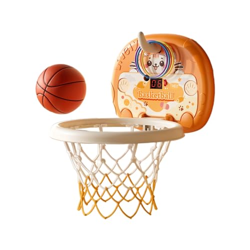 F Fityle Mini-Basketballkorb für den Innenbereich, höhenverstellbar, Baby-Schlafzimmer-Spielzeug, Familienspiele, Jungen und Mädchen, Sportspielzeug für, Katzen von F Fityle