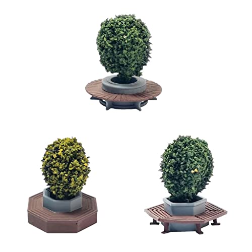 F Fityle Mini Blumenbeet Modell :64 Maßstab für kreative Landschaftsgestaltung von F Fityle