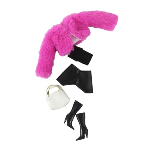 F Fityle Mini-Kleidungsset für Puppen im Maßstab 1:6. Machen Sie Ihre eigenen Puppen, Koordinationszubehör, Modepaket, Kostüm für BJD, Rose Rot F Fityle Mini-Kleidungsset für Puppen im Maßstab 1:6. Machen Sie Ihre eigenen Puppen, Koordinationszubehör, Modepaket, Kostüm für BJD, Rose Rot von F Fityle
