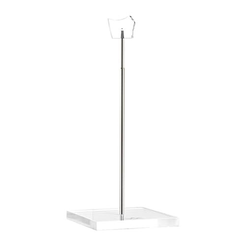 F Fityle Mini-Puppen-Display-Halter, Puppen-Display-Ständer, leichtes, verstellbares Puppen-Display-Rack, transparenter Puppenständer für Action-Figuren F Fityle Mini-Puppen-Display-Halter, Puppen-Display-Ständer, leichtes, verstellbares Puppen-Display-Rack, transparenter Puppenständer für Action-Figuren von F Fityle