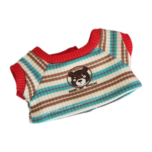 F Fityle Mini-Puppenkleidung, süße Puppenkleidung, Partygeschenke, Dekoration, dekorativ, leicht zu reinigen, Anzieh-Puppen-Outfits, Stripes T Shirt F Fityle Mini-Puppenkleidung, süße Puppenkleidung, Partygeschenke, Dekoration, dekorativ, leicht zu reinigen, Anzieh-Puppen-Outfits, Stripes T Shirt von F Fityle