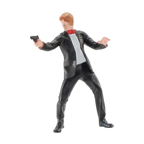 F Fityle Miniaturfigur 1:64 Diorama -Landschaft winische Menschen Modell Sammlerstücke tun Spiel Spielzeug Leute Figuren professionelle Figur von F Fityle
